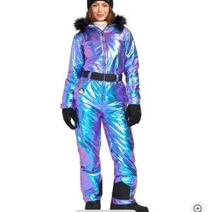 Tipsy Elves Iridescent Iris Snow Suit